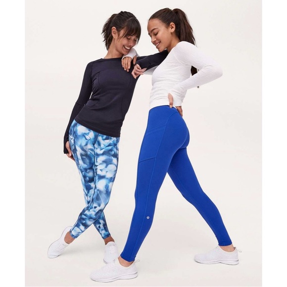 lululemon athletica Pants - Lululemon Speed Up Tight Size 8 in Full-On Luxtreme 28” in Jet Stream Blue